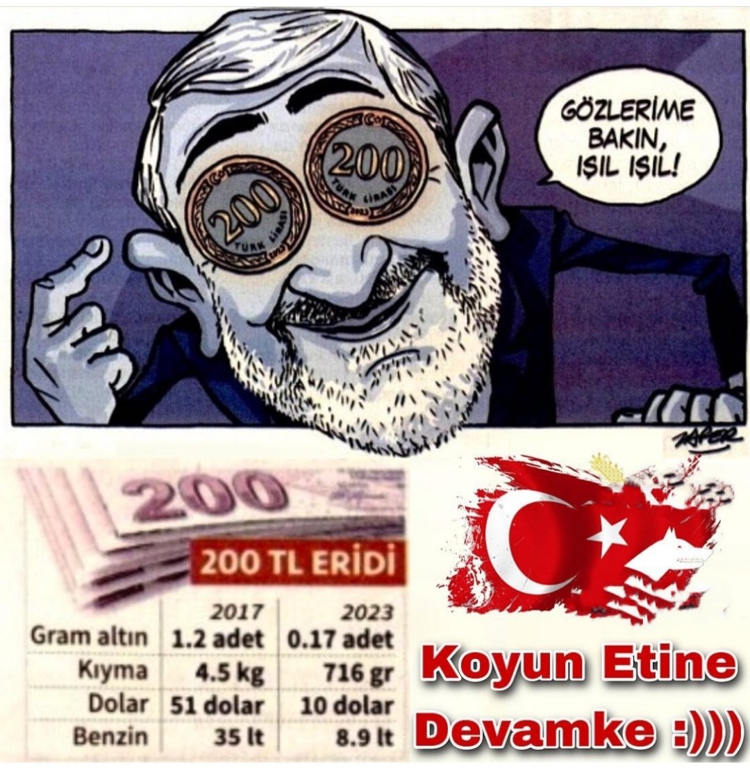 Ben ekonomistim diyen zatın atadığı gözleri parlayan bakanın gerirdigi KKM'nin 2 yıllık yükü 1 trilyon 58 milyar₺ aştı. Yani aşamalı dolar kuru hesablanırsa 50 milyar dolar ZARAR Bu parayla neler yapılabilirdi ❓ Ben bir örnek vereyim 10 yıl tüm emeklilerin maaşı ödenirdi