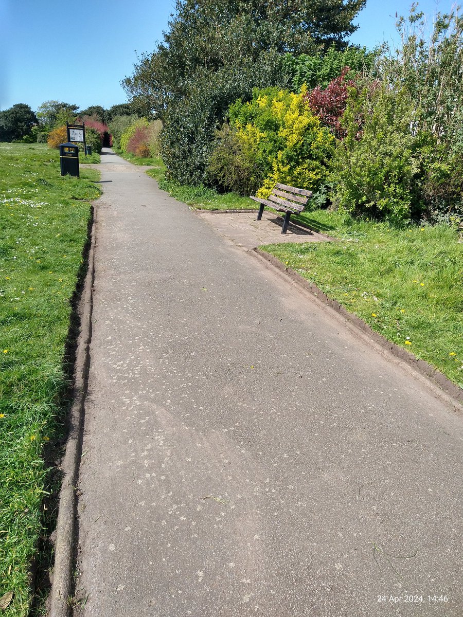 Thanks to everyone who came along to Wednesday's volunteer session. We returned to path edging in Adelaide Garden this time and weeding round the bench and surface drains. Thanks everyone. 🙂