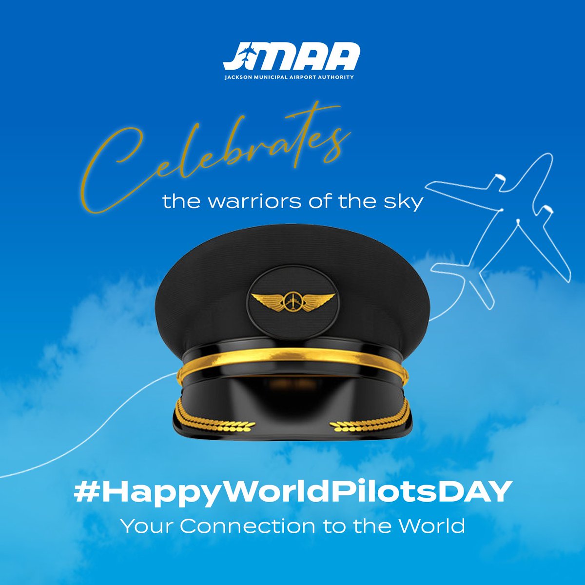 Whether you're flying passengers to new destinations or cargo across continents, your role in connecting the world is truly invaluable. Here's to the ones who make the impossible look effortless. Cheers to you! #PilotPride #FlyHigh #HappyWorldPilotsDay ✈️