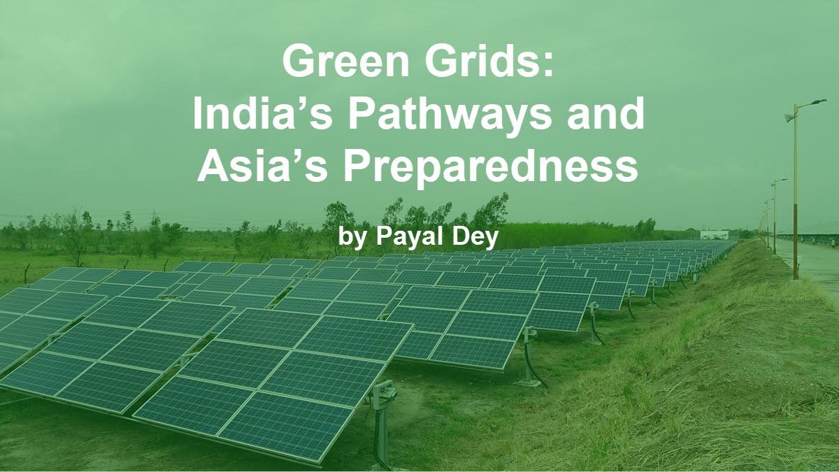 NEW ESSAY! Payal Dey (@payal_dey) examines #India’s ambitious efforts to integrate #renewableenergy into its #energymix and explores the prospects for international grid integration to support the #energytransition across Asia. bit.ly/4aSMyq3