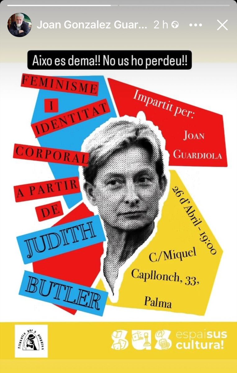 A punt de començar, feminisme i identitat corporal a partir de #JudithButler