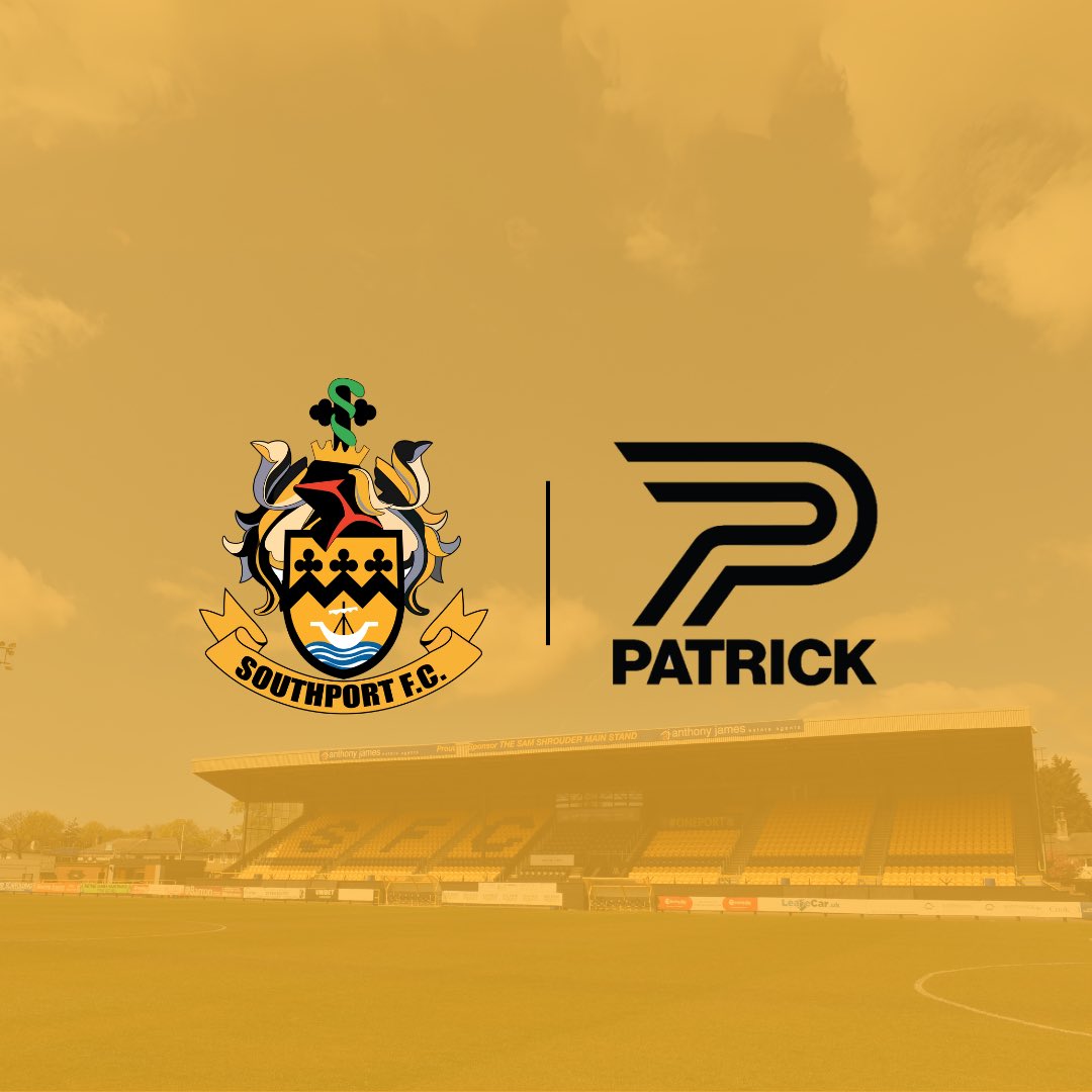 🤝 Southport FC announce new kit provider in historic sportswear brand Patrick. 👉 bit.ly/44oL9Fi