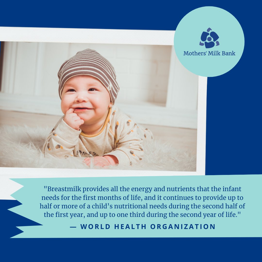 Human milk is incredible, providing vital energy and nutrients crucial for a baby's growth in those early months and beyond. 💖 Visit: ow.ly/Z0f550Rph3K

#DonorHumanMilk #DonateMilkSaveBabies #MothersMilk #ShareTheDrop #ExtraMilk #Oversupply #HumanMilkIsMagic #MilkBankCO