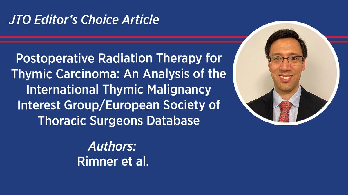 R0 resection & RT have been associated w/improved OS in patients w/TC. In the largest individual pt data set on patients w/TC reported to date, PORT was associated w/a meaningful OS benefit in pts w/advanced-stage TC after an R0 or R1/2 resection. bit.ly/4b9pVNJ #LCSM