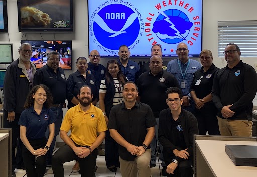 NWSSanJuan: Today we had the visit of the PREMB Director Humacao and the OMME directors and representatives of the following municipalities: Humacao, Gurabo, Juncos, Las Piedras, San Lorenzo, Naguabo y Yabucoa. This is an initiative to fulfill Storm Read…