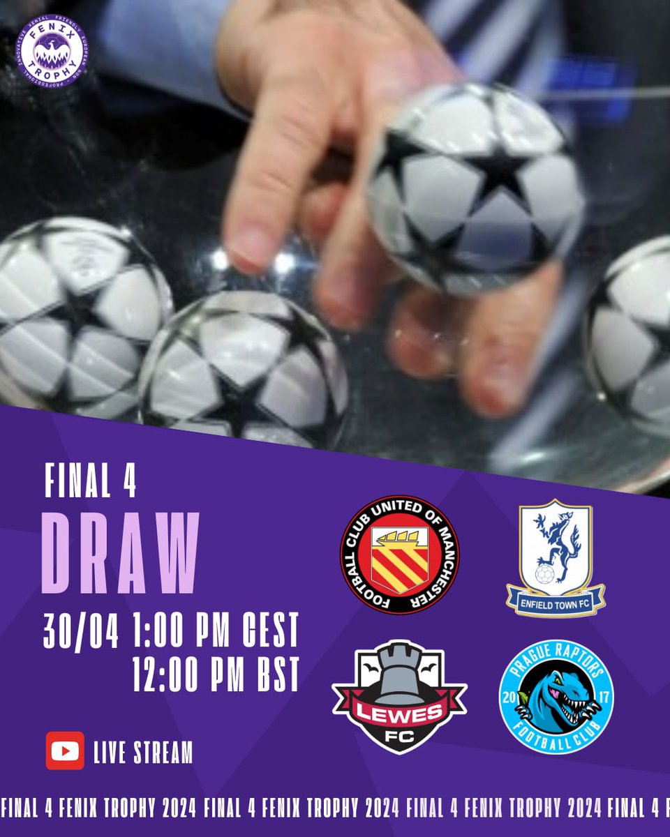 The 2024 Final 4 in Desenzano on Lake Garda is approaching quickly and in exactly two weeks the four teams will battle each other to secure a spot in the grand final on Sunday ⚔️ But who is playing who? Join us on Tuesday April 30th and find out as we carry out the first