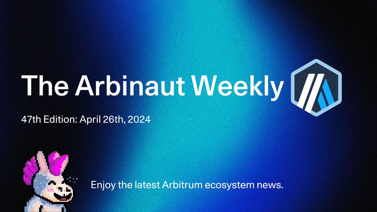 Another great week in the Arbitrum community! Read all about the latest excitement below.