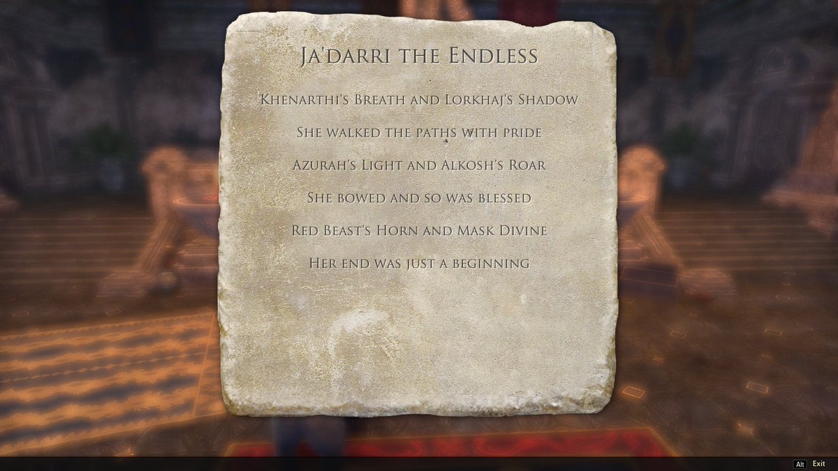 Ja'darri the Endless

#ElderScrollsOnline #ESO #TESO #ESOFam
