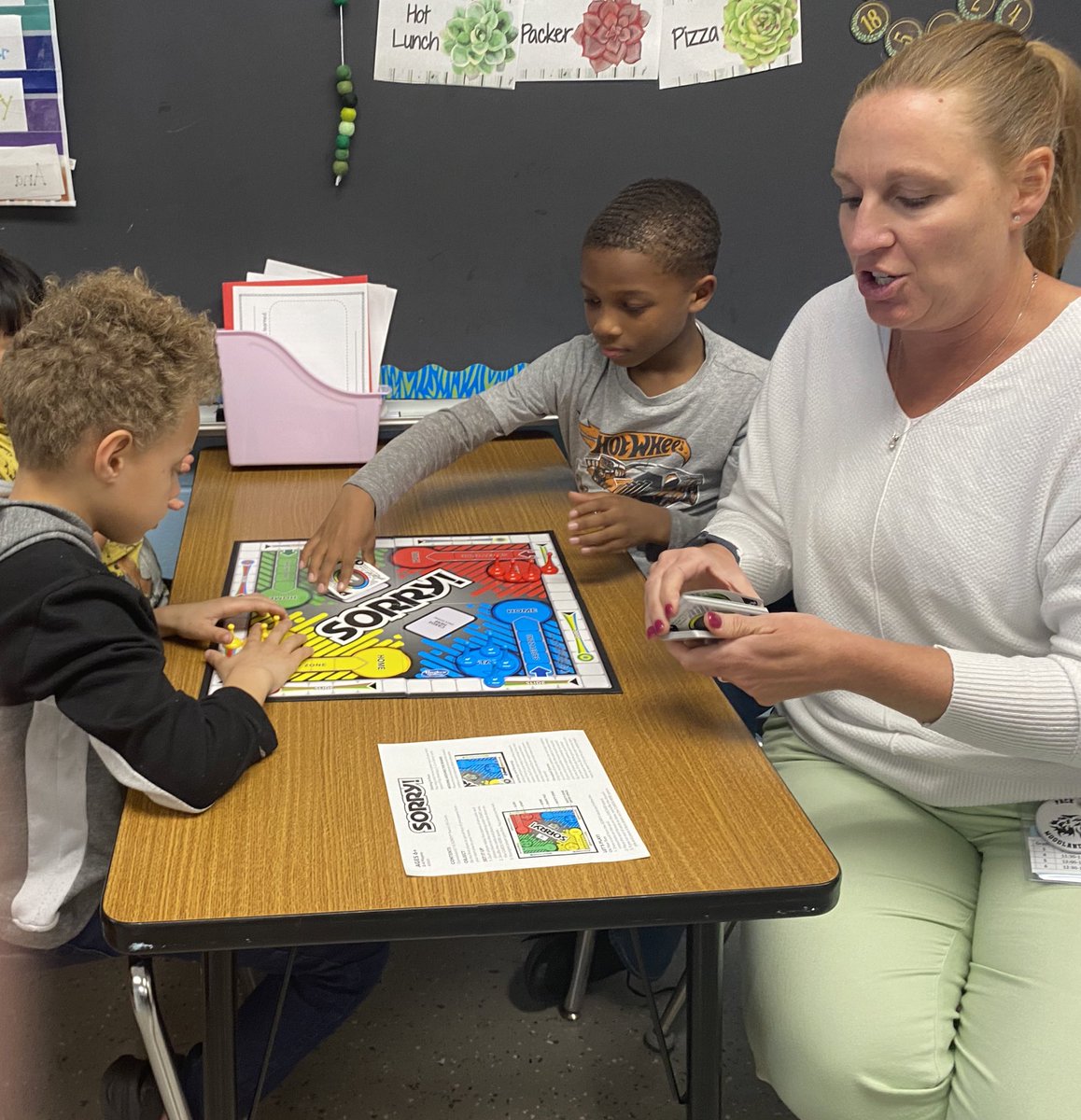 ABC Countdown is on! “G “is for Game Day! We had a great time enjoying our  classroom community  playing games. We also opened the store for the kids to spend some hard earned cool cash! 💸💰🎲#packpride