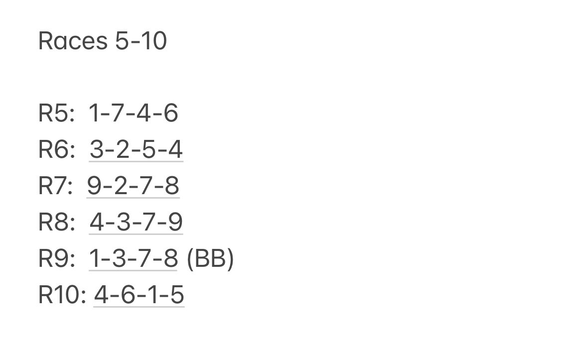 Santa Anita Park - 4/27/2024

#FreePicks for #SantaAnitaPark from @capthecard

#Keeneland #KeenelandRacing #GulfstreamPark #FairGroundsNola #OaklawnRacing #HorseRacing #HorseRacingTips 

@SantaAnitaPark @ChurchillDowns @Keeneland @KeenelandRacing @SantaAnitaPark @GulfstreamPark