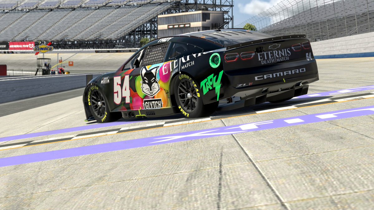 For this @iRacing Week, welcome the @GLYTCHEnergy 'Cosmic Candy' Special Scheme!!! 😎👨‍🎨

🚧 Work In Progress 🚧

#Nascar #tadydck #racing #Simracing #enascar #iracing #Motorsport #design #FridayFunDay