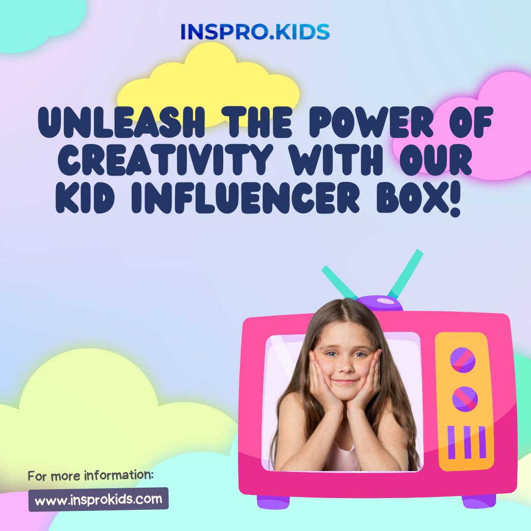 Unleash the power of creativity with our Kid Influencer Box! 🎨✨ From inspiring content to endless fun, watch your little star shine bright on social media! 🌟 
#KidInfluencer #CreativeGenius #FutureStar #InsproKids #LearningAdventures #HandsOnLearning