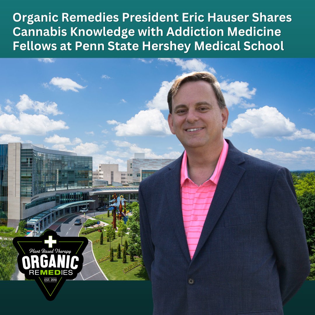 OR’s President Eric Hauser shared clinical and anecdotal knowledge of medical marijuana with Addiction Medicine Fellows at Penn State Hershey Medical School.
 #PennStateHershey #PSU #HersheyMedical #HersheyMedicalCenter #cannabiseducation #mmj #pammj