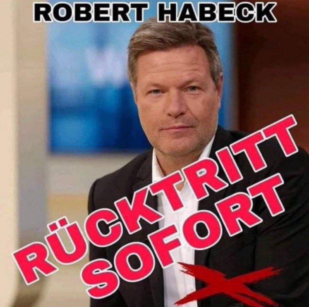 Es wär Zeit dass der #Märchenerzähler den #HabeckRuecktritt macht!

#HabeckFiles #habecksgeheimakten #HabeckGate