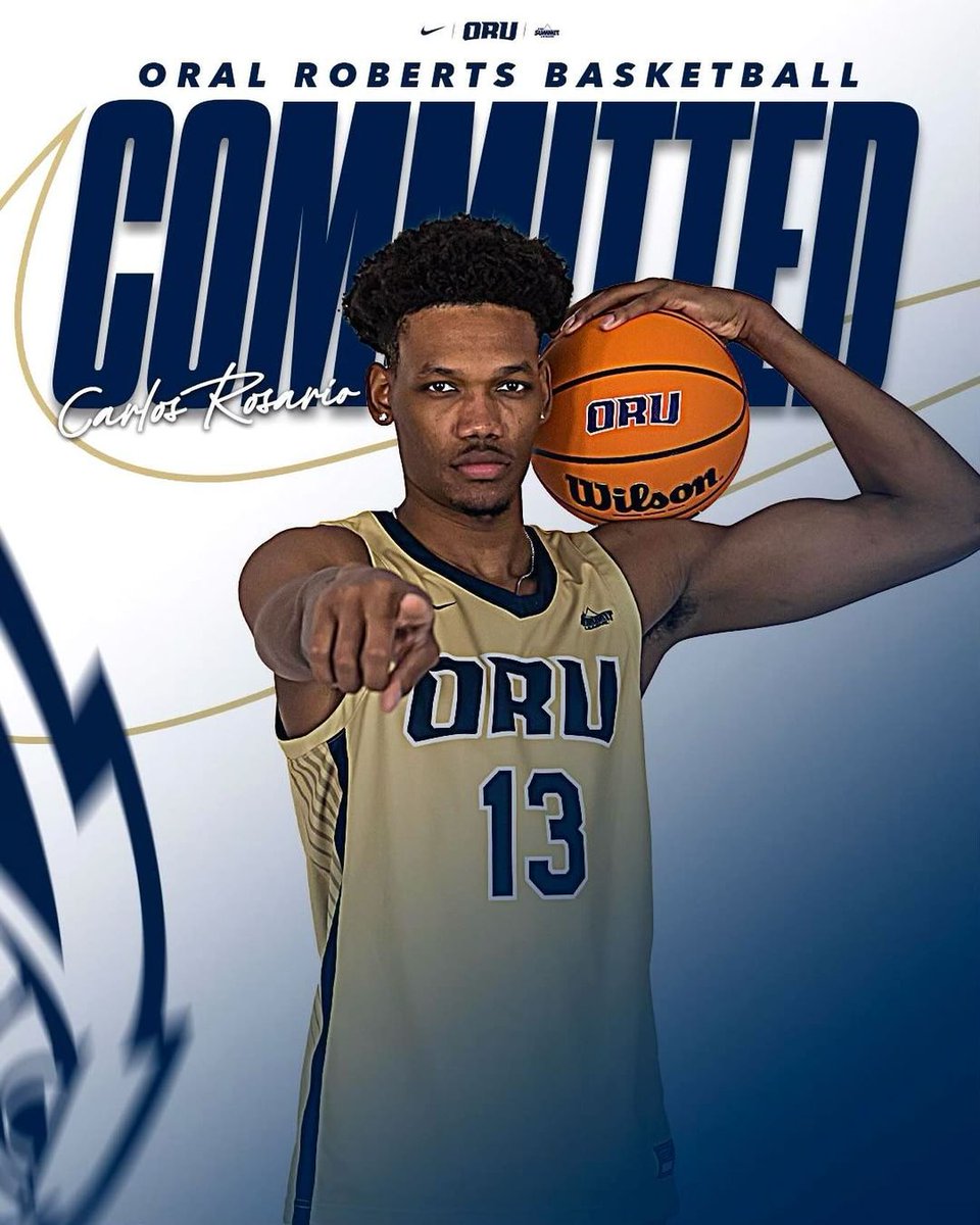Drake transfer Carlos Rosario has committed to Oral Roberts 🙌