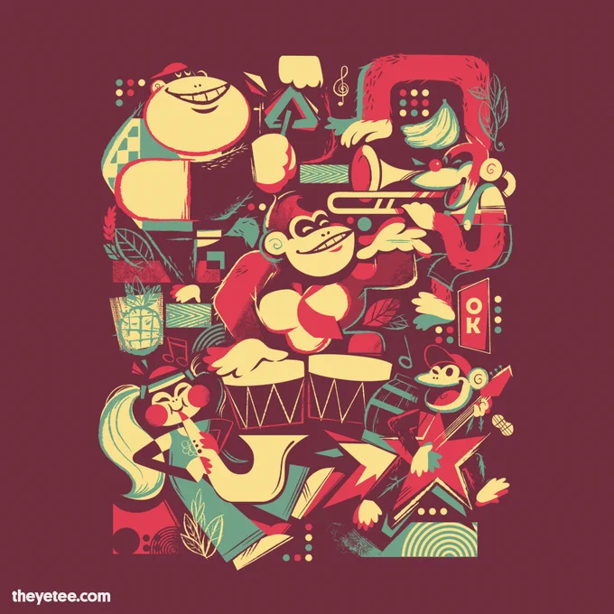 They're finally here performing for you, if you know the words you can jam in too! Designed by   and available thru April 28th as part of SWEATYFEST! #dailytees  