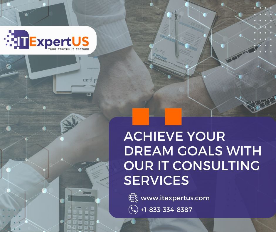 Turn your dreams into reality! 🌟 With our expert IT consulting services and customized CRM solutions, we'll help you achieve your goals and transform your business. Let's make success inevitable! 💼🚀 

#ITservices #ConsultingServices #SoftwareDevelopment #US #Business #Growth