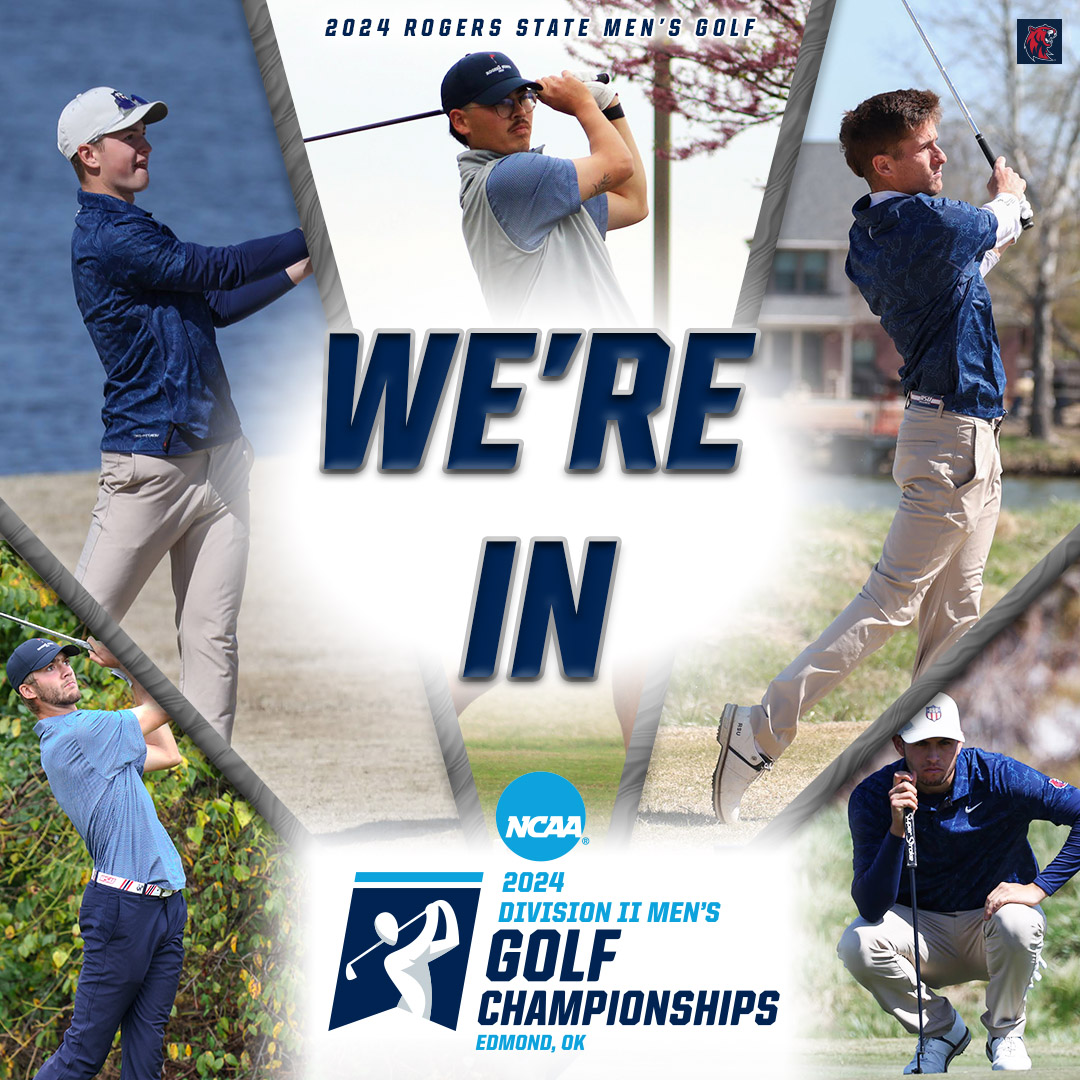 WE'RE IN!! @RSUGolf will be one of 5 teams representing the MIAA in the NCAA Division II Midwest/Central Region Championships on May 9-11 in Edmond, Okla. at the KickingBird Golf Club! 📰: tinyurl.com/3dba6zuu #ForTheRedAndNavy