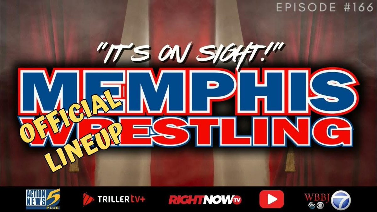 OFFICIAL LINEUP - Memphis Wrestling Episode 166!

#MemphisWrestling #Smackdown #SDLIVE #SmackdownOnFox #AEWRampage #wwe #aew #WrestlingCommunity #WrestlingIsForEveryone #WrestlingTwitter #wrestlingnews #wrestle #wrestlingfaN #prowrestling 

buff.ly/4d7ZTfw