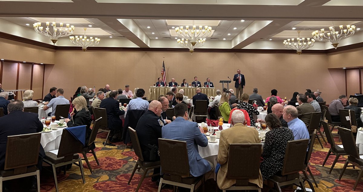 Great to speak on addressing crime in the St. Louis region with Progress 64 West today in Chesterfield. When I’m governor, we’re addressing crime on Day One. We must invest in our law enforcement officers and reject left-wing prosecutors who won’t do their jobs.