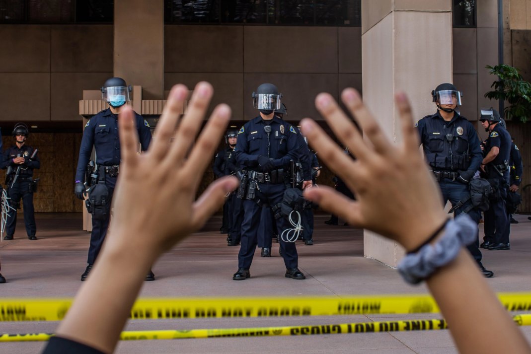 Despite pledging billions to racial justice, corporations also fund police foundations, lacking transparency, which support police militarization. #RacialJustice #CorporateAccountability