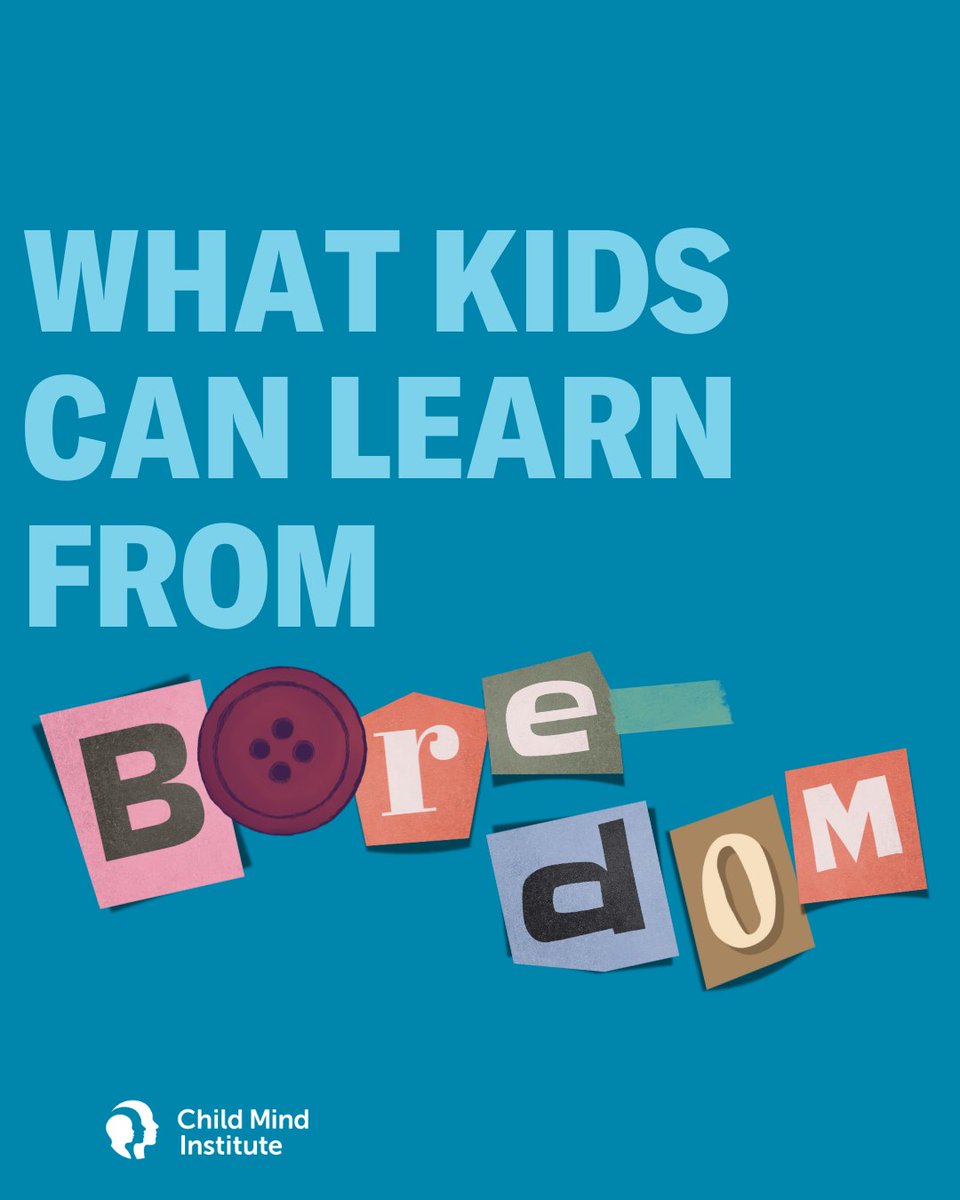 Kids often complain about being bored. But the truth is that it's okay for kids to be bore. Life requires us to manage our frustrations and regulate our emotions when things aren’t going our way, and boredom helps teach that skill. Boredom also helps children develop planning…