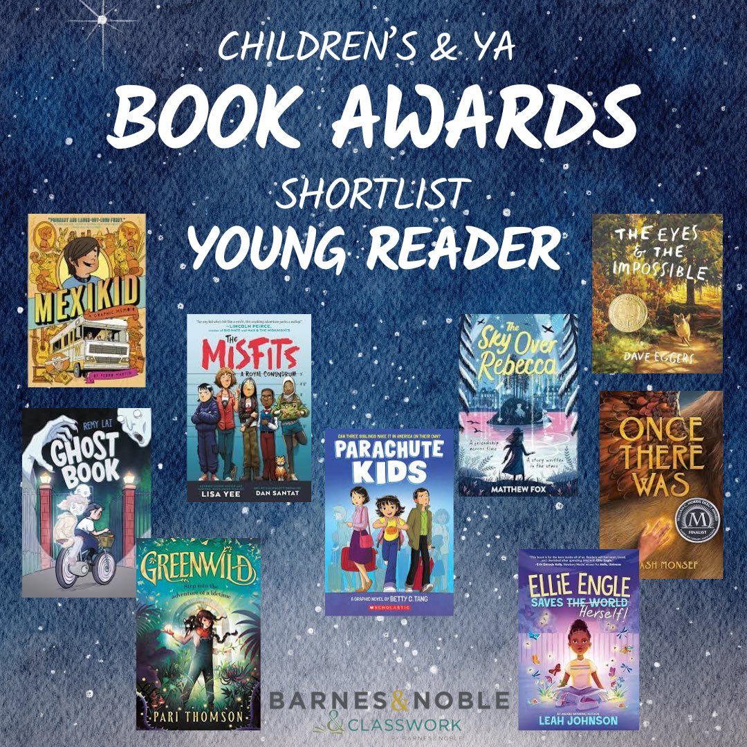 The Barnes & Noble Book Award Winners will be announced on May 13th! 🏆

Check out our favorite Young Reader books in 2024 📚. Which one do you think will win? 🧐👍🏻 #YoungReader #bookawards #bestofthebest