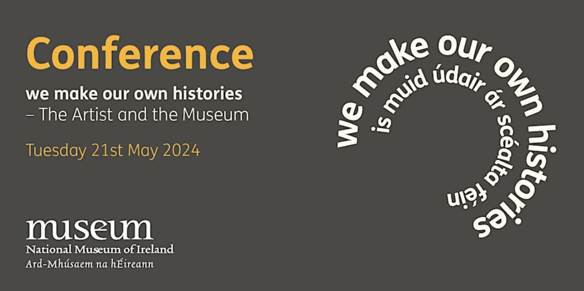 Bringing artists, curators, educators, activists & others together to explore the role & impact of the artist in the museum- Join us for The Artist & the Museum conference at NMI- Decorative Arts & History on Tuesday, 21st May, 2024 eventbrite.ie/e/we-make-our-…