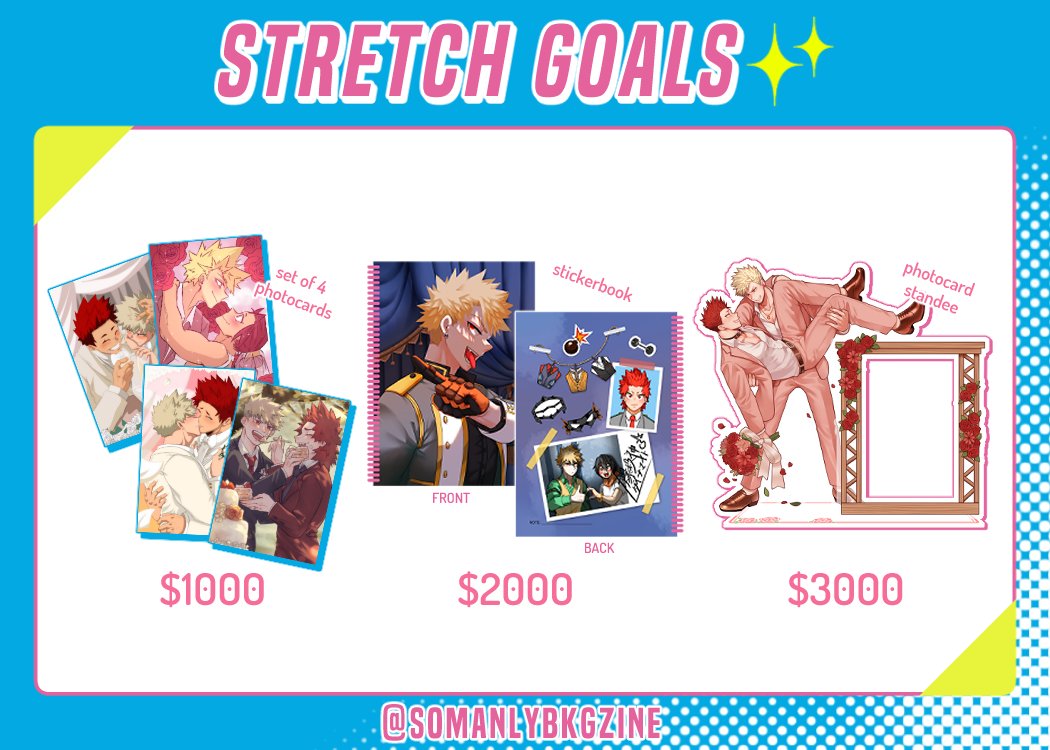 We've unlocked our third and final stretch goal!! Thank you all so much!! 💪✨💪✨