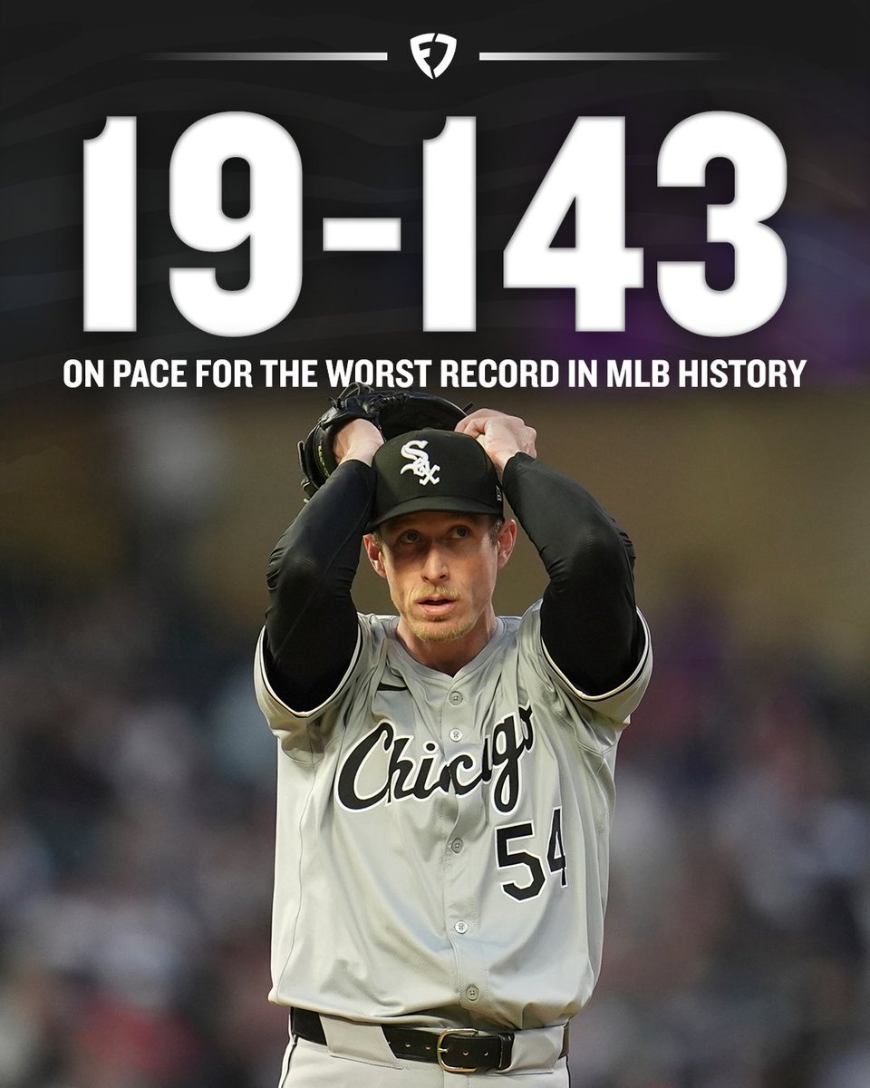The Chicago White Sox might rewrite the history books 😅 #WhiteSox | #MLB