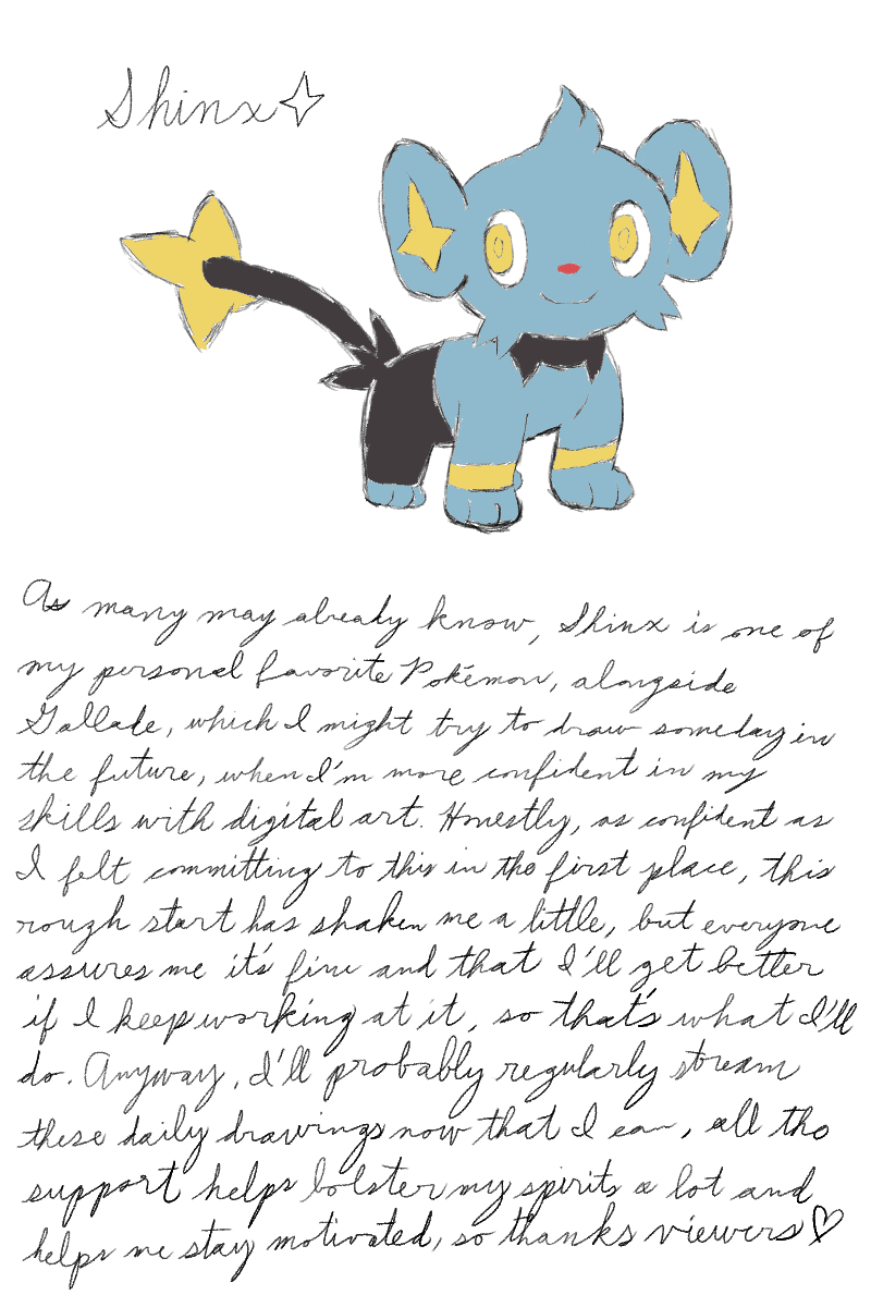 Delish Drawing Diary: Shinx