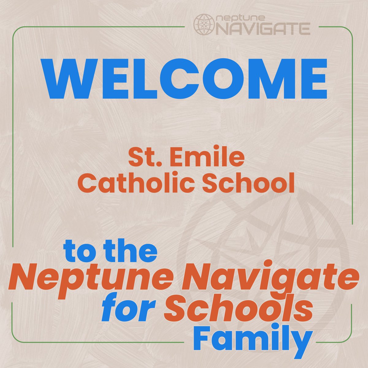 We’re thrilled to have St. Emile Catholic School join our Navigate family! This partnership marks the beginning of an exciting journey where students and staff will gain the knowledge and skills to navigate the digital world smartly and safely! @stemileschool