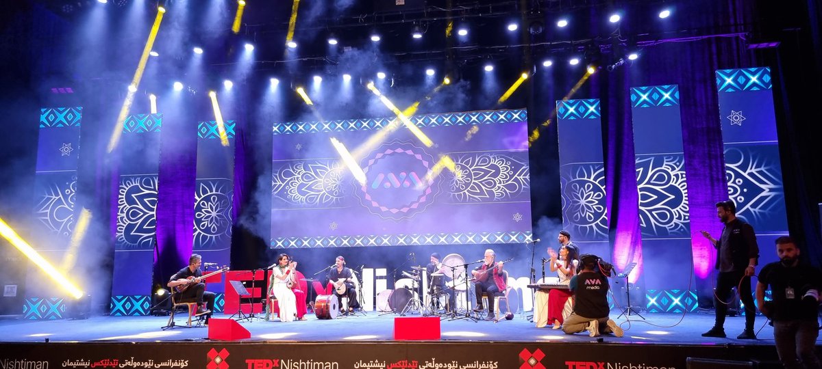 Really enjoyed @TEDxNishtiman with my love @BokanSaeed.