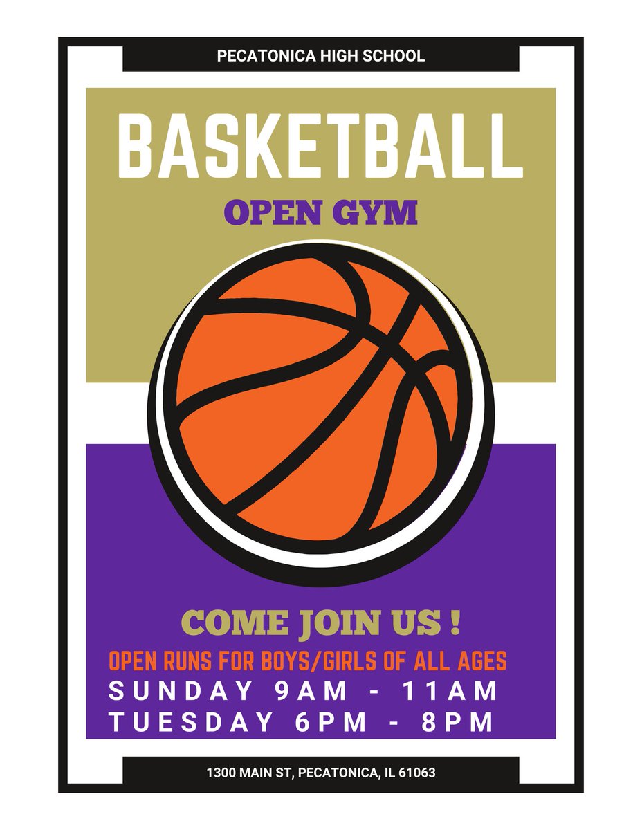 Starting in May, we added a 2nd open gym from 6 pm - 8 pm on Tuesdays. Coach Foreman will be in the auxiliary working with any young hoopers who want to develop fundamentals. Everyone else will be running the courts in the main!