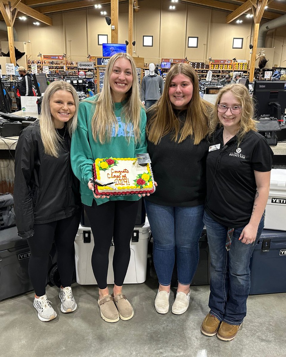 Congratulations to our employees who will be graduating this spring! We're so excited to see what the future holds for you! 🎓