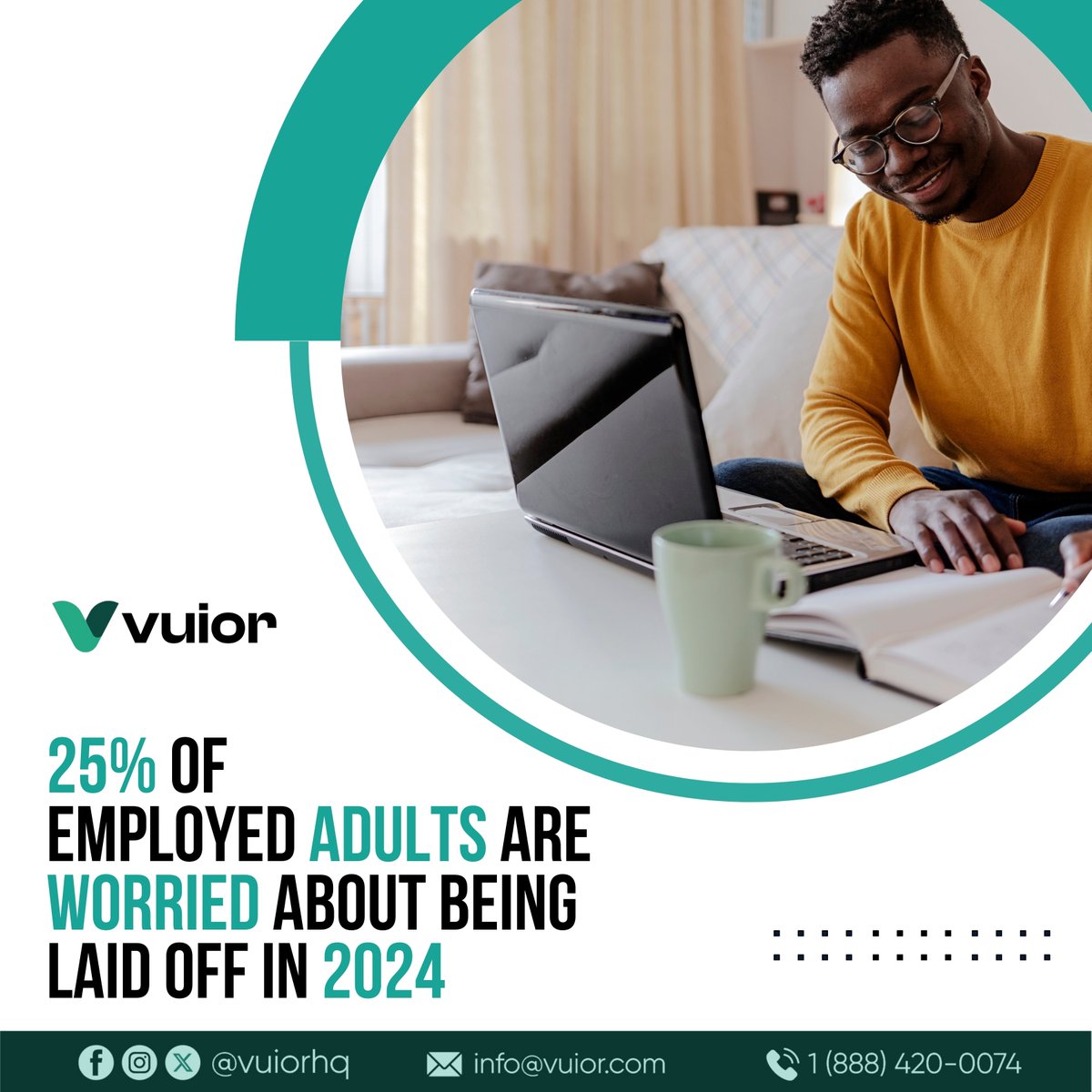 In a climate where job security concerns are growing, as evidenced by a quarter of employed adults fearing layoffs in 2024, managing financial stability becomes crucial.

#jobsecurity #financialstability #layoffconcerns #vuiorsolutions #householdbills #financialmanagement