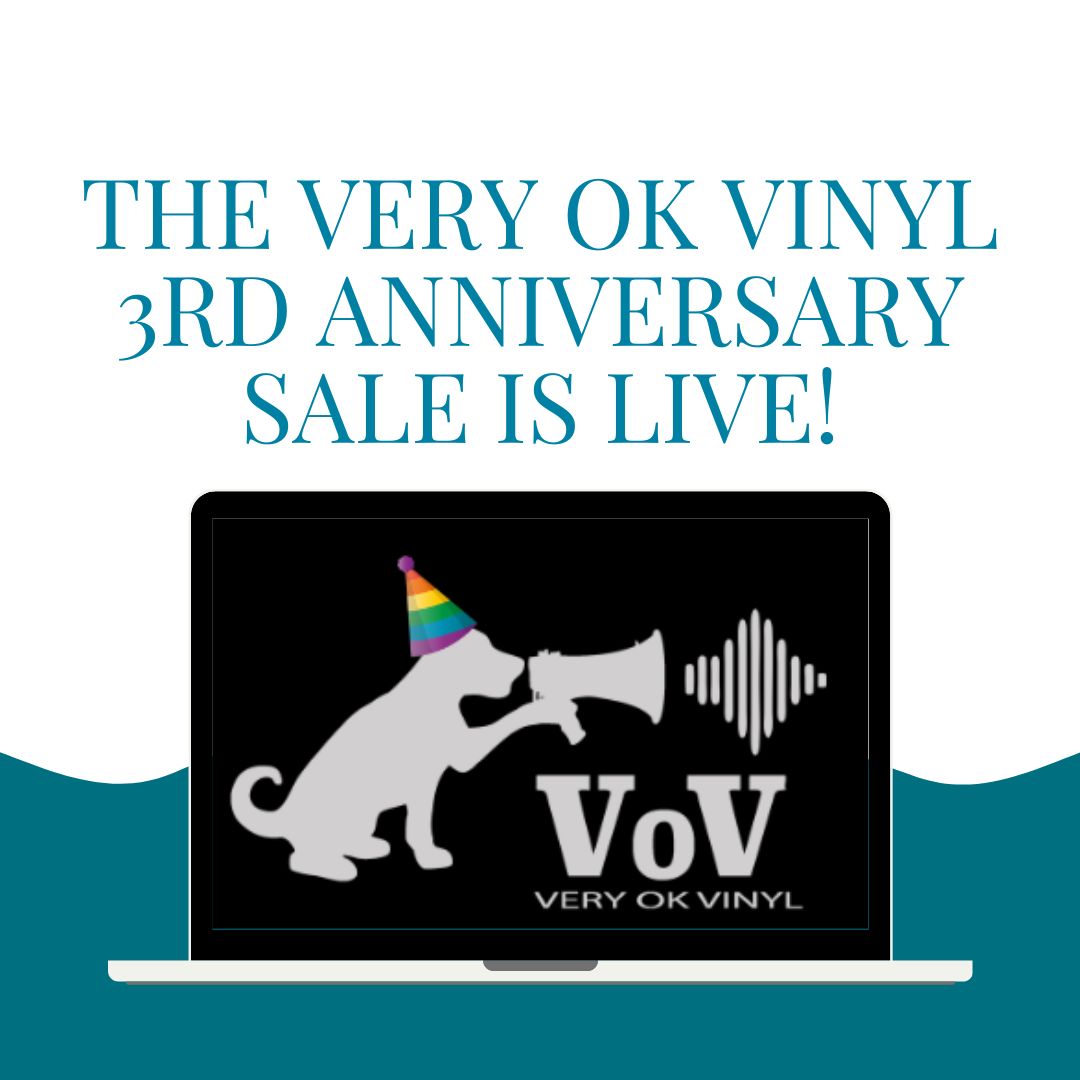 VoV is 3 years old! 🎉 We've got a bunch of new products up on the website, as well as lots of sales happening! buff.ly/3WcySSf Thank you to everyone who has made this possible. 🥰 #vinyl #anniversary #3rdanniversary #anniversarysale