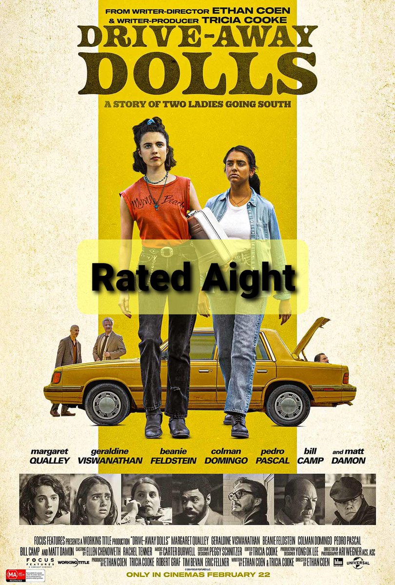 #DriveAwayDolls 3 out of 5 #MovieReview #RatedAight