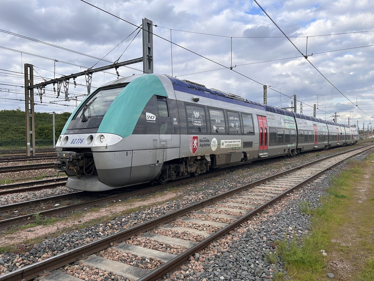 Ma mission de cette fin de journée, j ai piloté mon collègue de Vaires au Aubrais . L engin va faire une semaine d essai sur Les Aubrais-Vierzon