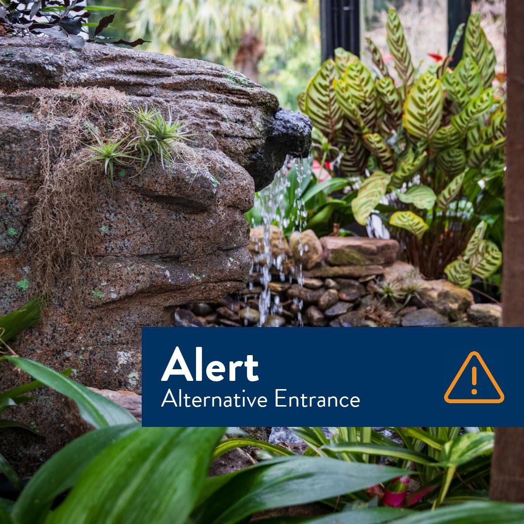 ✅ The Geelong Botanic Gardens are still open, even though you may see signage and heavy equipment around from next Monday, 29 April. 🌳 Gate five will provide an alternative entrance as work is carried out around the main gate.
