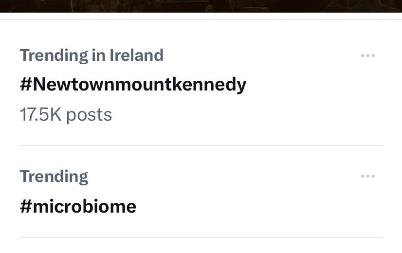 Great to see #microbiome trending in Ireland tonight with launch of @netflix documentary “Hack your health: Secrets of the gut” @Pharmabiotic @UCCResearch @scienceirel youtu.be/VwfuJr07P_g?si…
