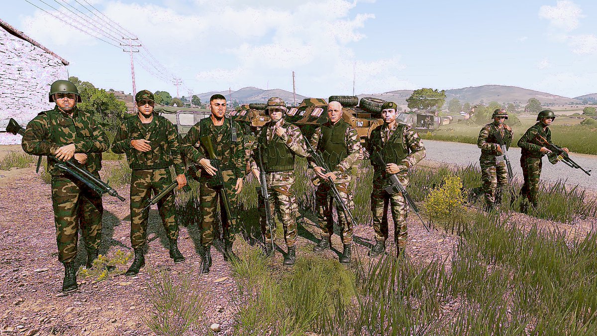 AltisDefence's tweet image. The AAF with the Turkish armed forces during a military exercise  in 1998
The aim of the exercise was to protect residents of the islands from the FIA ​​who provoked several uprisings

Due to the Cyprus conflict in 1974, attempts were made to calm tensions between the two states