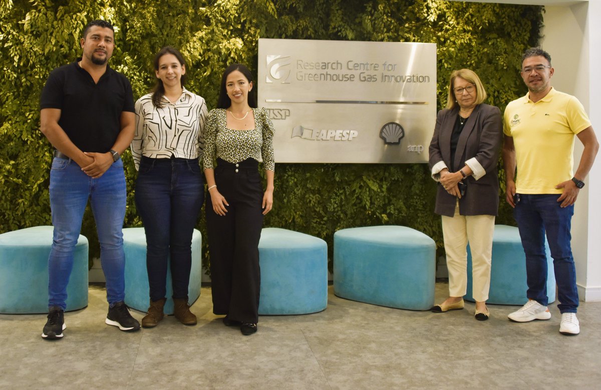 O RCGI agradece a visita do Centro de Desenvolvimento tecnológico (Creatic). #RCGI #USP #Creatic #Brasil #Colombia