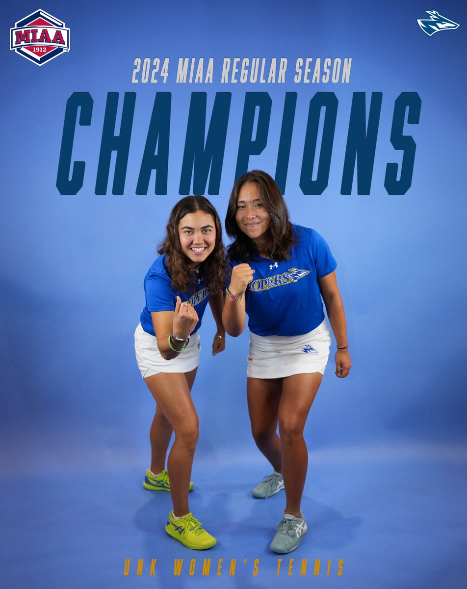 Something cool just happened … 🎉 @UNK_tennis #Champs #NotDone #LopesUp