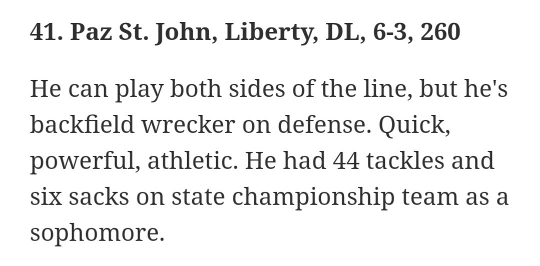 Thankful for the write-up and making the top 50 of 2026 by @azc_obert. 1% better every day! @coachthomasfb @LibertyFBLions @CoachPerrone @RonTBAOL @Coach_Gloden @GuineyTravis @lion_liberty x.com/azc_obert/stat…