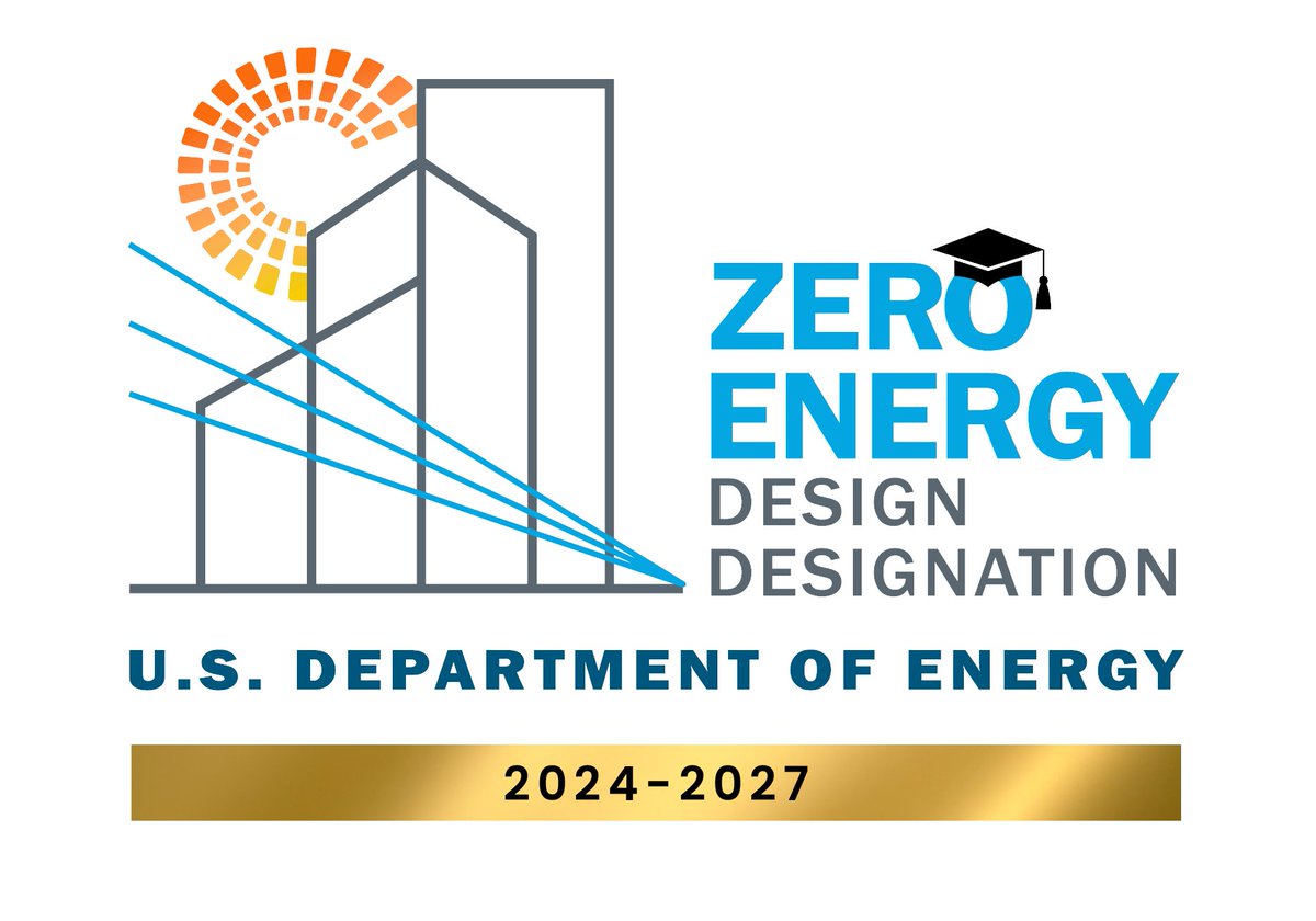 Set your college program apart by earning the DOE Zero Energy Design Designation! Apply by June 28 to join 26 institutions that have already earned this prestigious @energy designation for their #zeroenergy building design programs and practicums: bit.ly/3W3SOXf