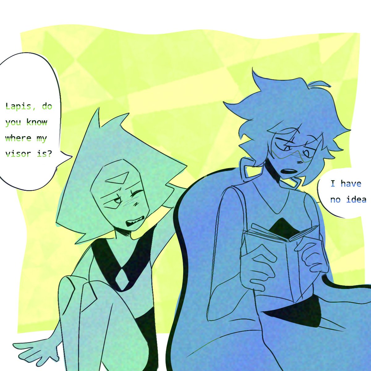 I'm practicing drawing Lapis... lazy sketch before the next disappearance-^-
#LapisLazuli #Peridot #fanart #Lapidot #fypシ #StevenUniverse