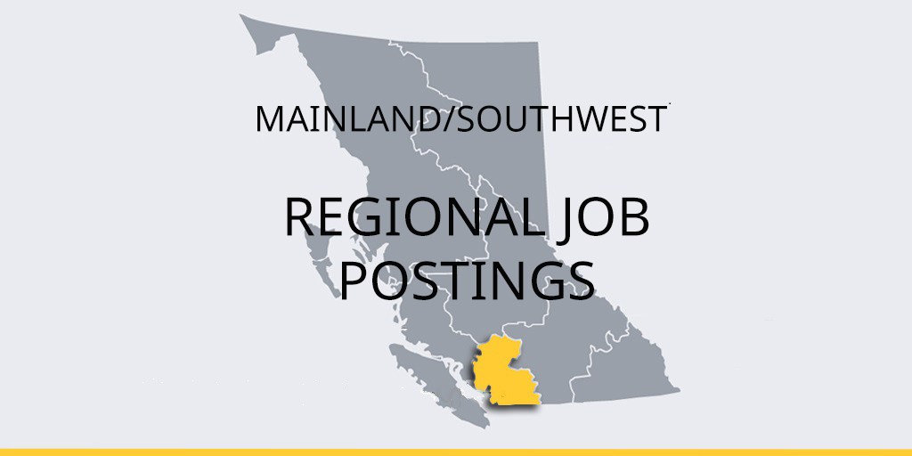 Are you a job seeker in the Lower Mainland/Southwest BC region? Explore over 29,265 job postings in your area on WorkBC.ca:

ow.ly/goYH50OstIu; 

#BCjobs #WorkBC #JobSearch #LowerMainland