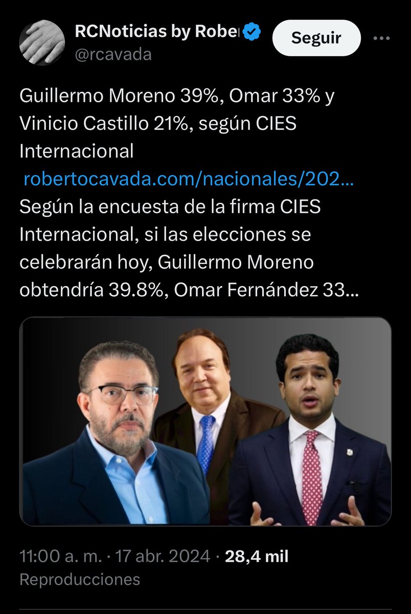 Vinicio Castillo (@VinicioSenador) on Twitter photo 2024-04-26 22:01:49