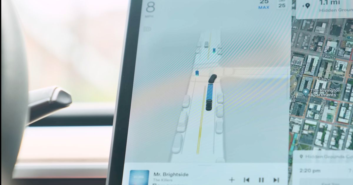 Tesla’s Autopilot and Full Self-Driving linked to hundreds of crashes, dozens of deaths: Image: Owen Grove / The Verge In March 2023, a North Carolina student was stepping off a school bus when he was struck by a Tesla Model Y traveling at “highway… bit.ly/3Wh5xG3